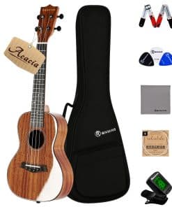 Kit de Ukelele de Concierto Acacia de 23 pulgadas Ukelele