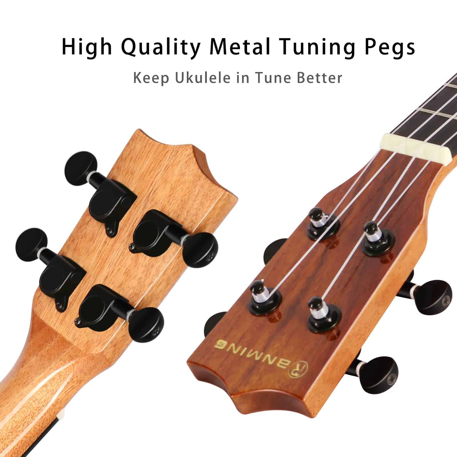 Kit de Ukelele de Concierto Acacia de 23 pulgadas Ukelele - Imagen 3