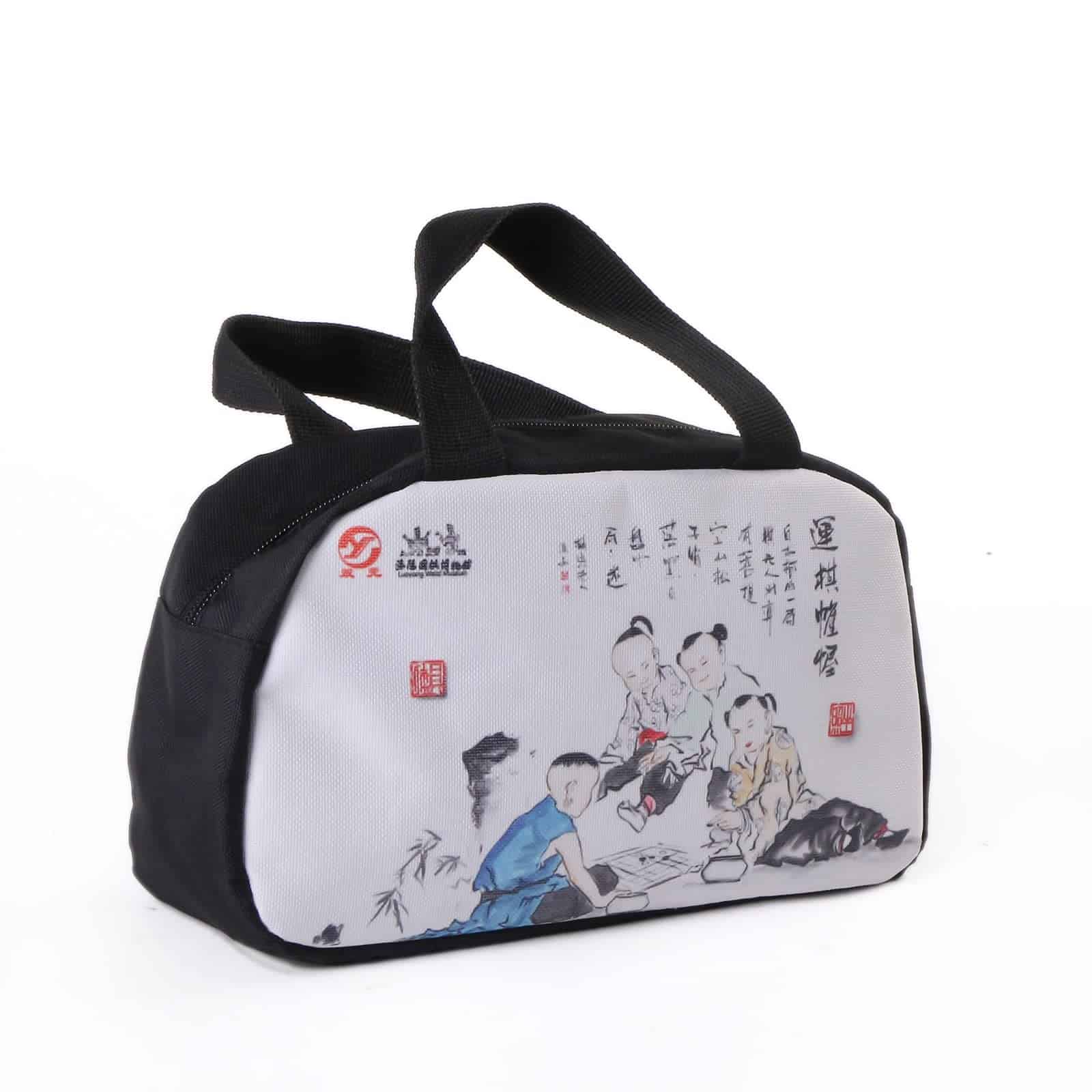 Juego Portátil SongYun JIZI de Go Glaseado Reversible 19x19 - Imagen 8