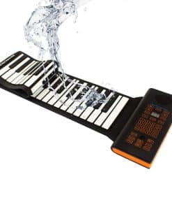 Piano Electrónico Portátil Hami 88 Teclas, PT88 Flexible y