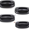 Otois 4Pcs Manija de Puerta Exterior Delantera Trasera para