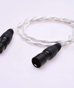 Cable de Extensión Balanceado GAGACOCC 1M 4Pin XLR Macho a
