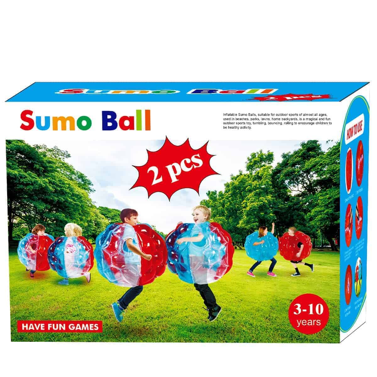Bolas de Sumo para Niños, Juego de Rebote de Socio, Bola