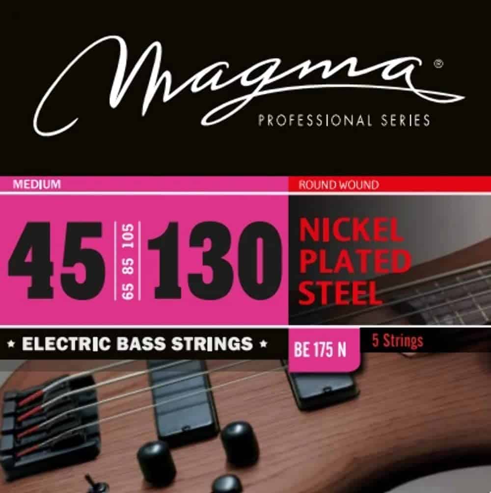Cuerdas para Bajo Eléctrico Magma Media - Níquel Plata