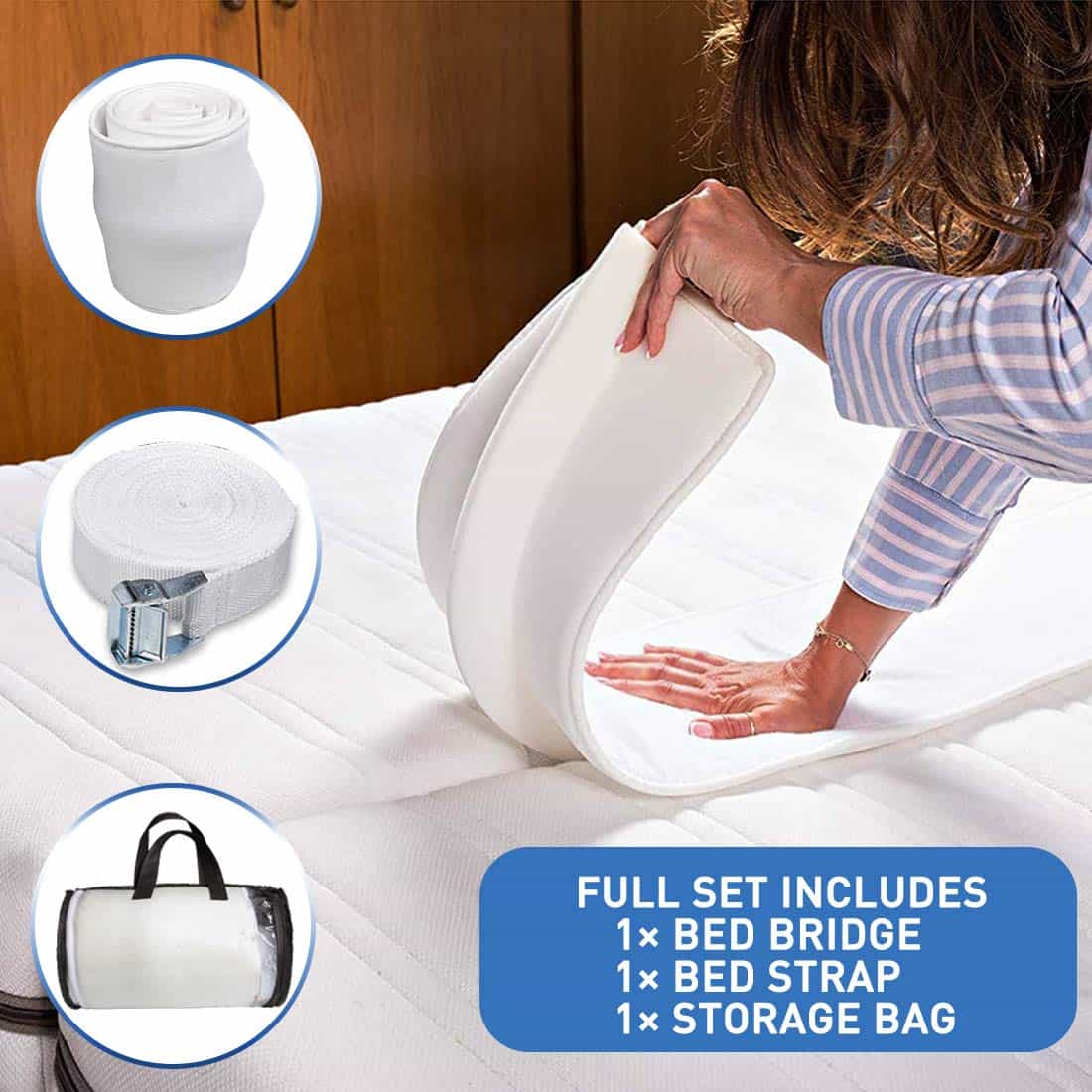 Kit de conversión de cama HITOMEN, Convertidor de cama Twin - Imagen 5