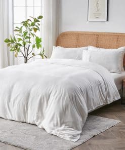 Funda nórdica SIJO AiryWeight Tencel, 100% -Blanco Nieve