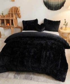 Juego de Funda de Edredón de Lujo MEGO Luxury -Negro