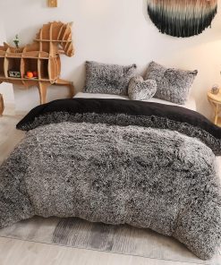 Juego de Funda de Edredón de Lujo MEGO de Piel Sintética