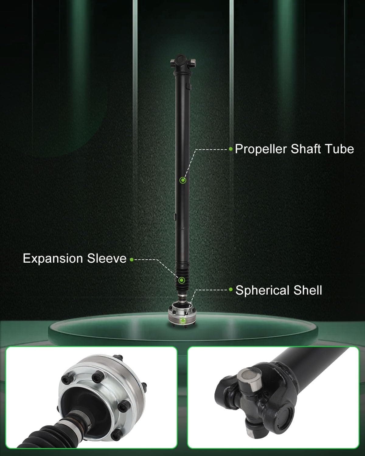 eje de transmisión delantero SCITOO Compatible con Jeep - Imagen 5