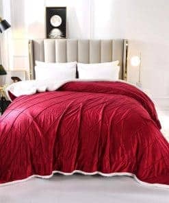 Manta de Sherpa Fleece Súper Suave Smile Bee, Microfibra