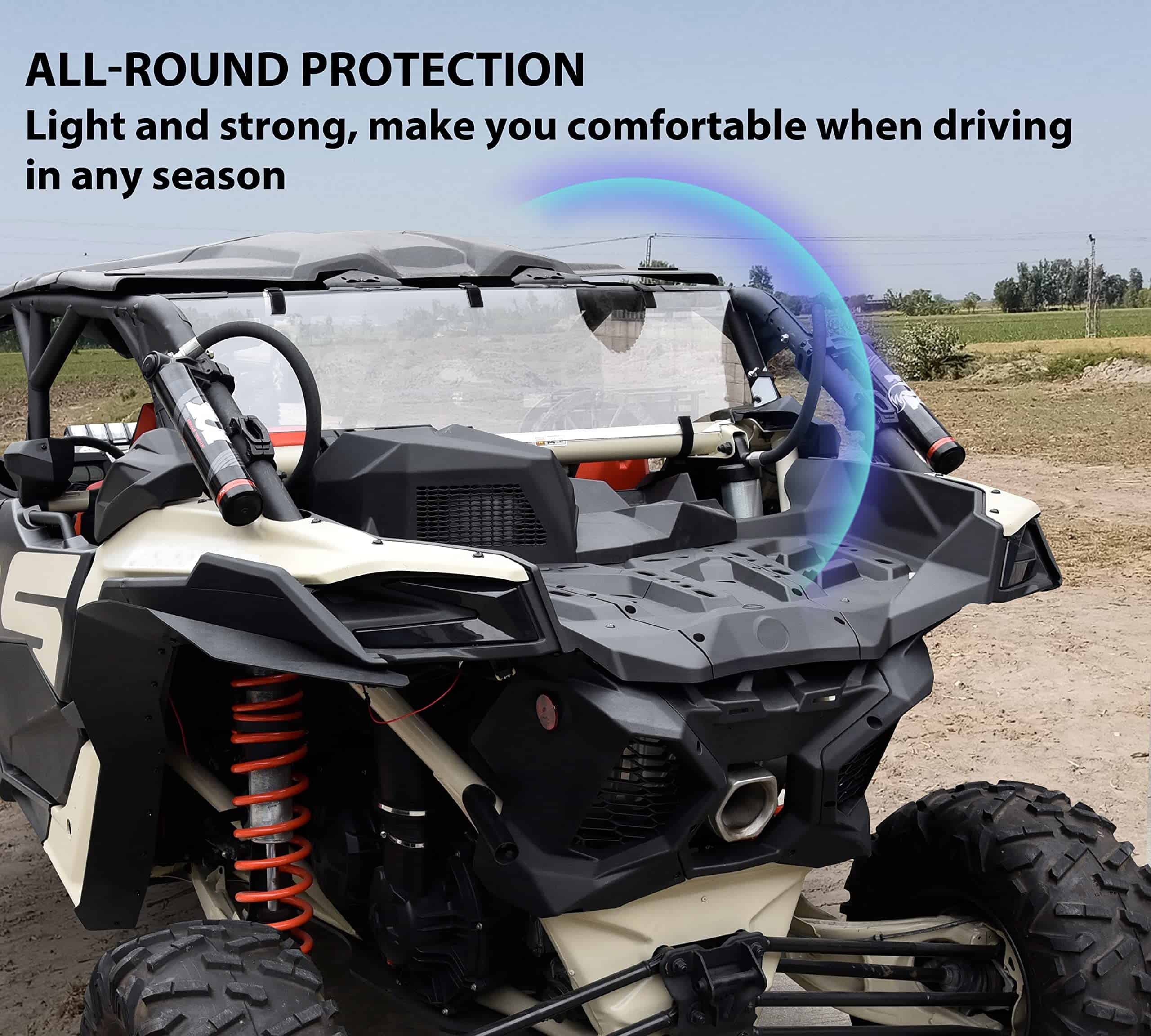 Kit de vidrio trasero SAUTVS para Maverick X3, Panel - Imagen 5