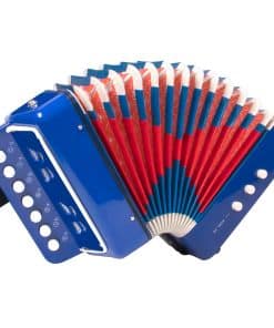 Acordeón de Botones, Caballo 10 Teclas Control Niños