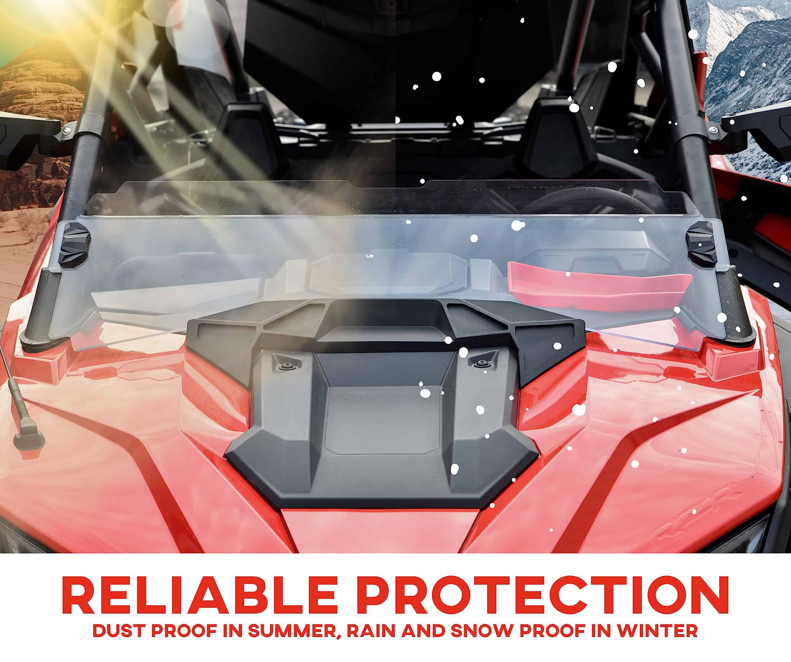 Parabrisas Transparente Medio para RZR Pro XP/RZR Pro R/RZR - Imagen 3