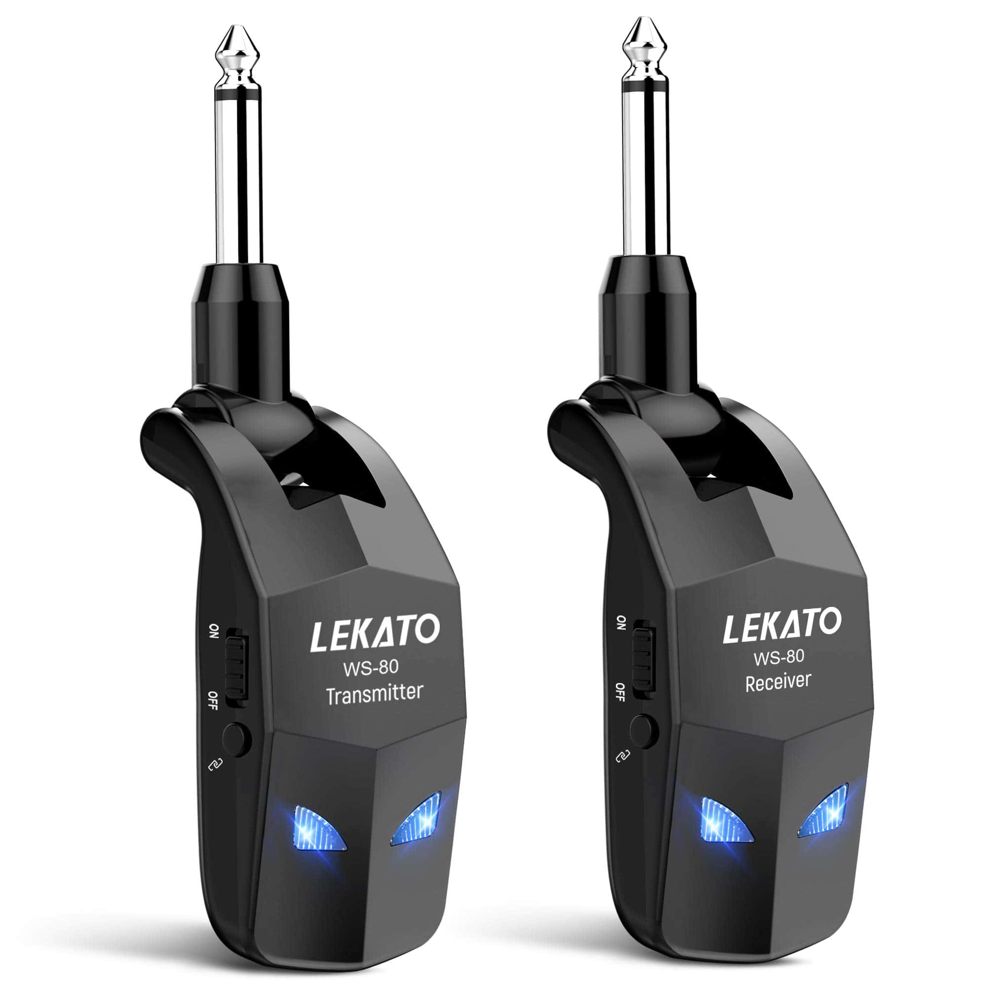 Sistema Inalámbrico de Guitarra LEKATO 2.4Ghz Transmisor