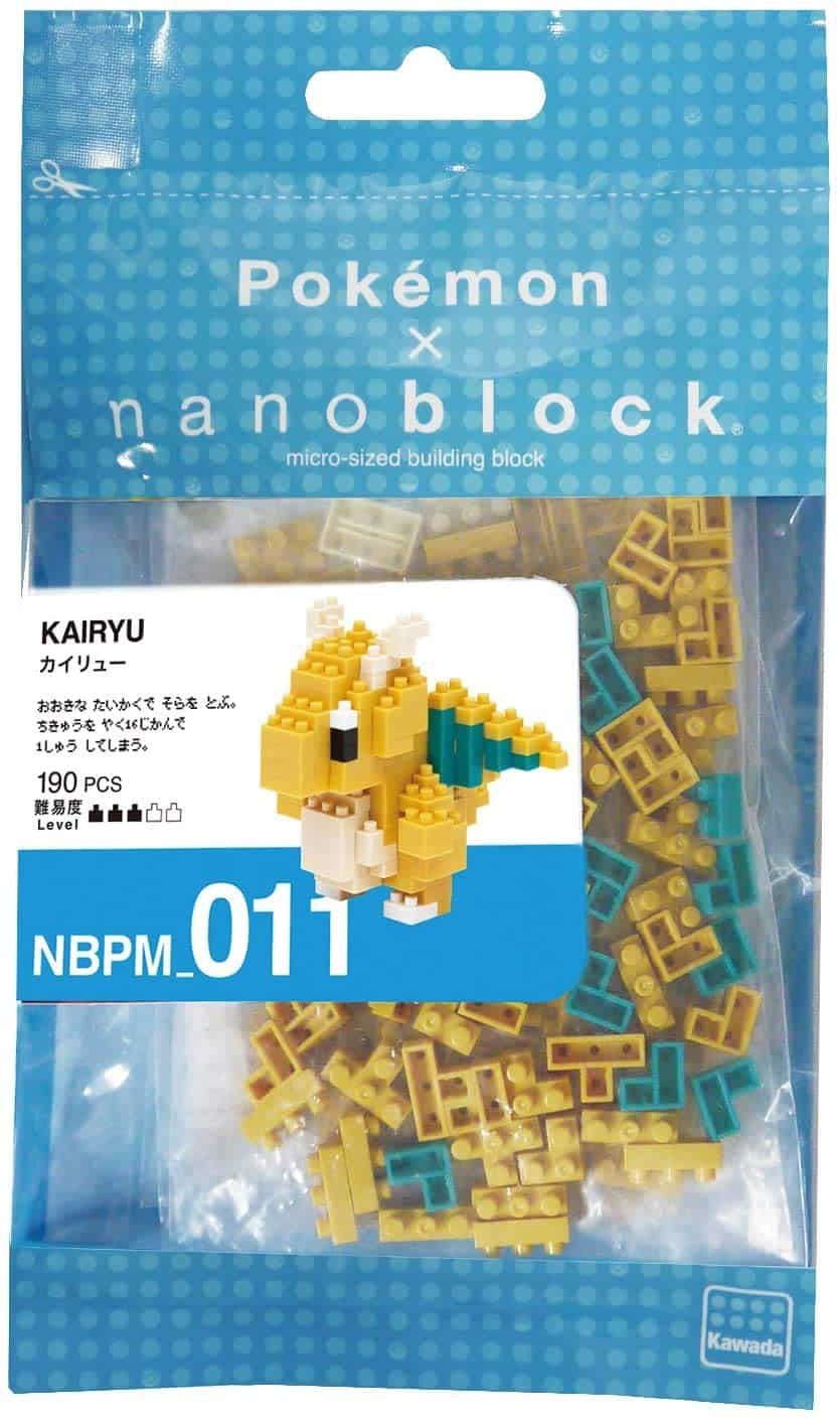 Paquete de 3 conjuntos de Nanoblocks - Dragonite, Snorlax y - Imagen 6