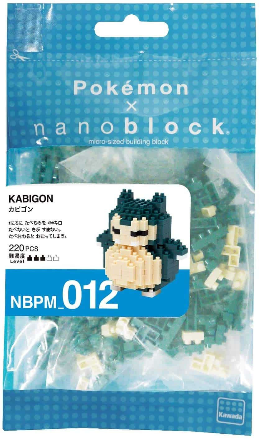 Paquete de 3 conjuntos de Nanoblocks - Dragonite, Snorlax y - Imagen 8