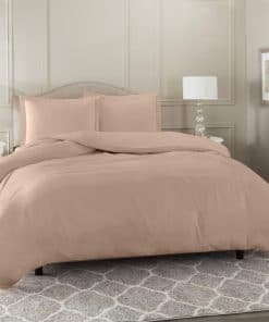 Juego de sábanas de algodón Roch Linen de 4 piezas - Juego