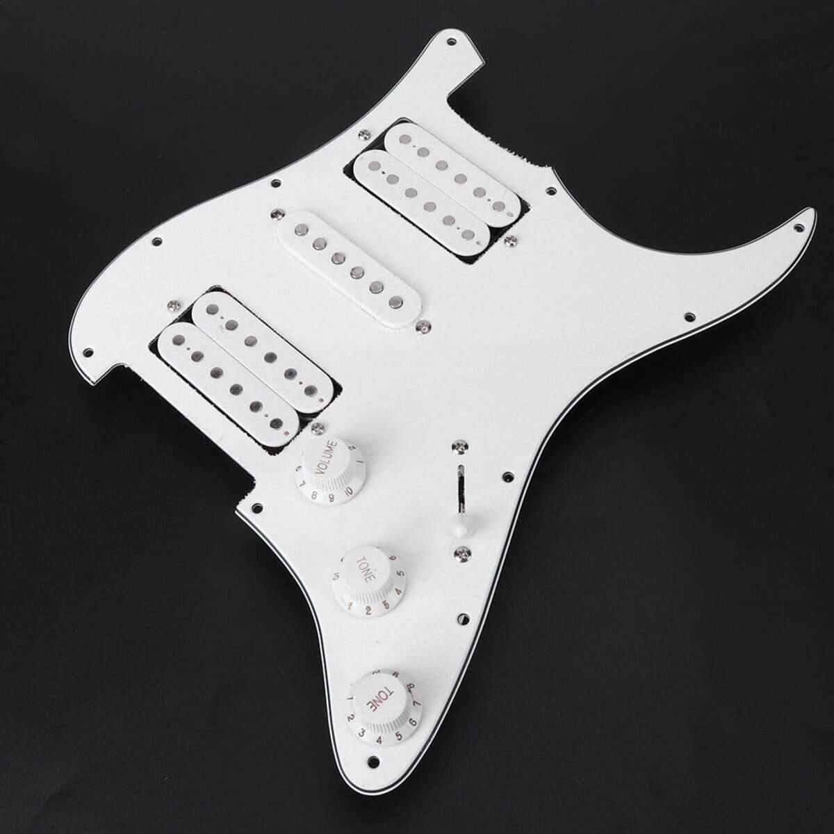 Tablero de Guitarra Eléctrica Cargado Strat Pickguard - Imagen 9