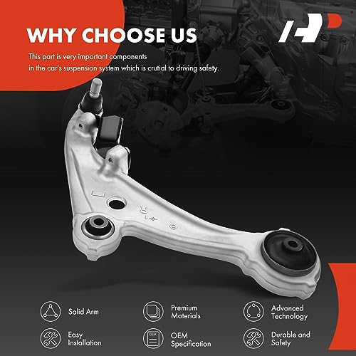 Brazo de control inferior delantero A-Premium con junta de - Imagen 6