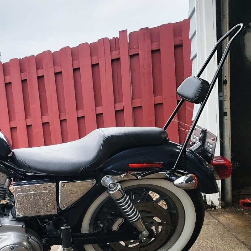 Wsays 21" Alto Respaldo de Pasajero Estilo Clásico Gloss - Imagen 8