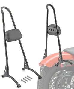 Wsays 21" Alto Respaldo de Pasajero Estilo Clásico Gloss