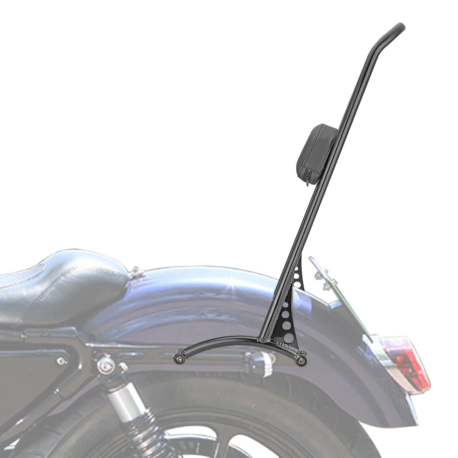 Wsays 21" Alto Respaldo de Pasajero Estilo Clásico Gloss - Imagen 5