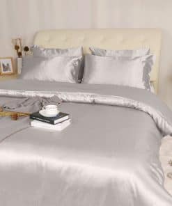 Juego de Sábanas de Seda de Satén Roch Linen 4 Piezas -