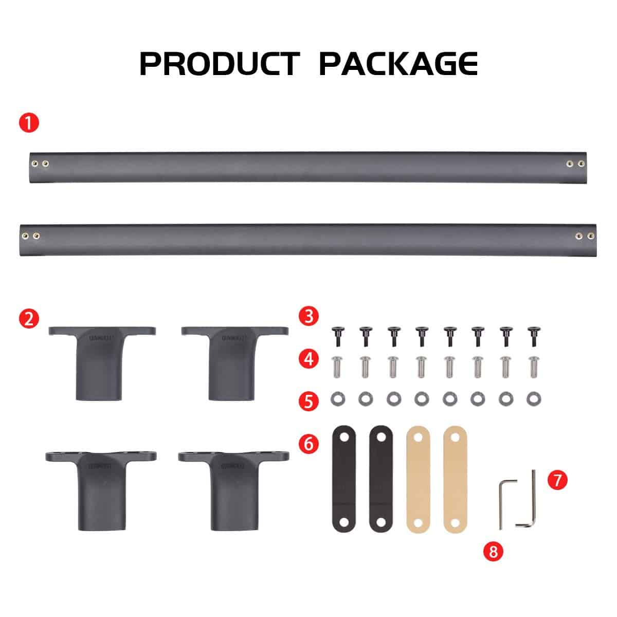 Barras Transversales de Bastidor para Techo TUNTROL para - Imagen 7