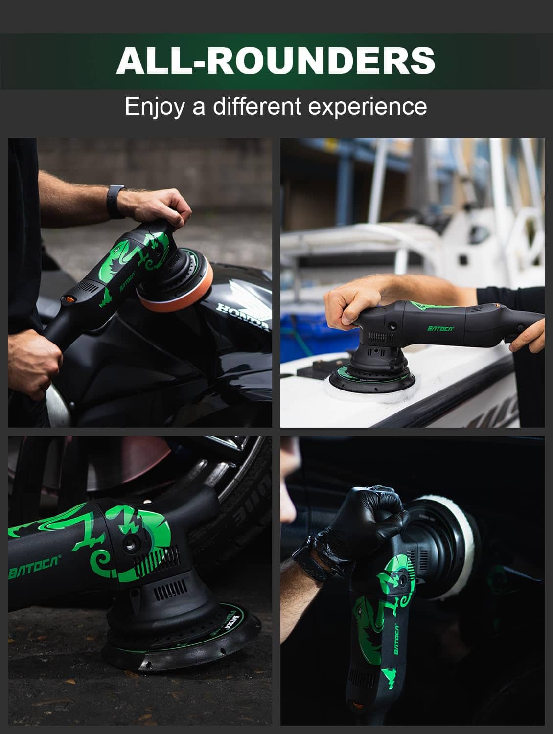 Pulidor BATOCA de Doble Acción, Pulidor y Encerador - Imagen 5