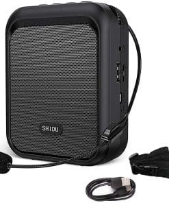 Amplificador de voz mini portátil SHIDU con altavoz