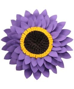 Almohada Decorativa Redonda de Girasol - Almohada