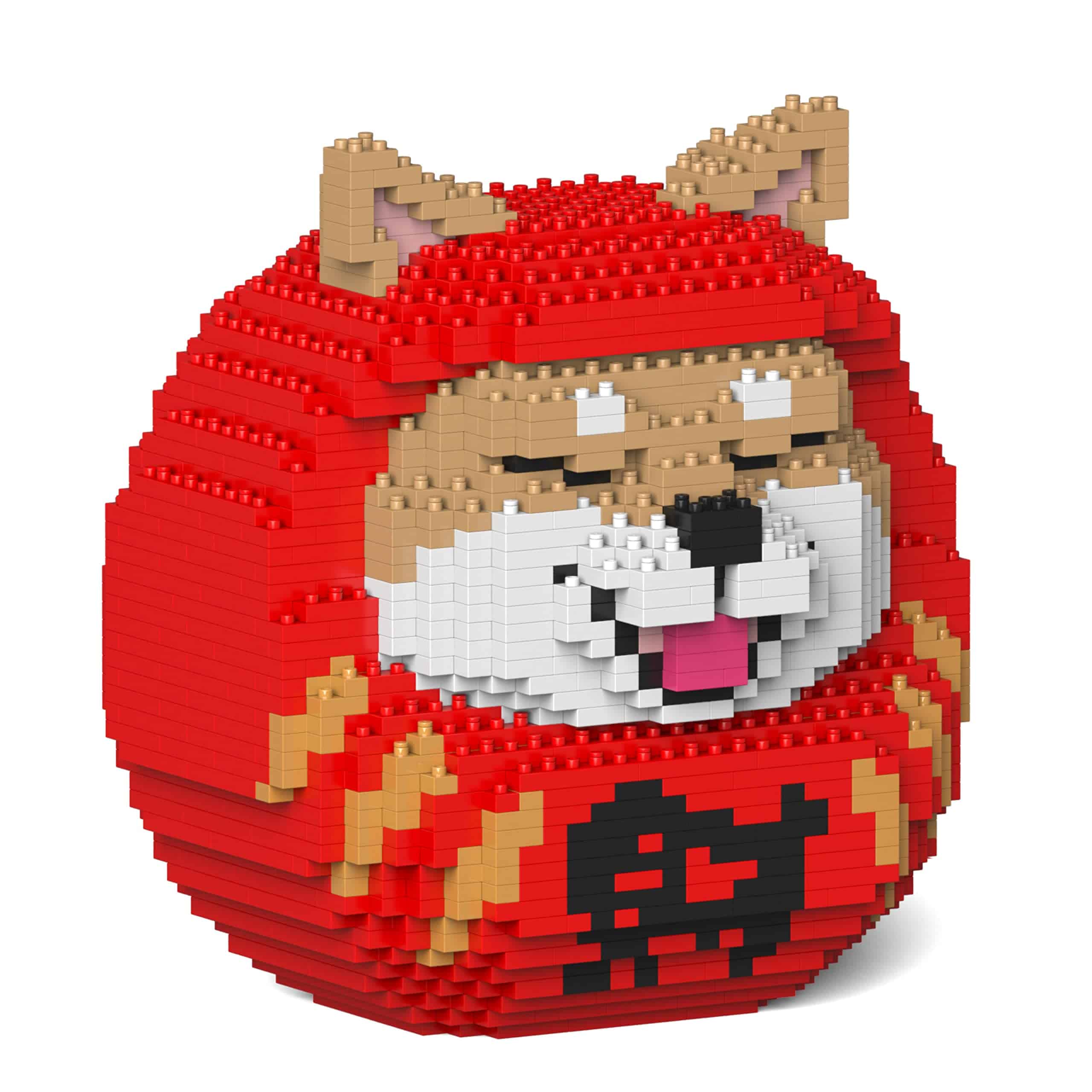 JEKCA Shiba Daruma Doll 01S-M01 | Bloques de Construcción