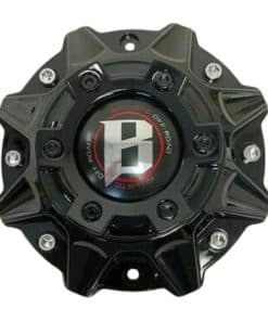 Centro de rueda negro brillante Ballistic 845 Morax
