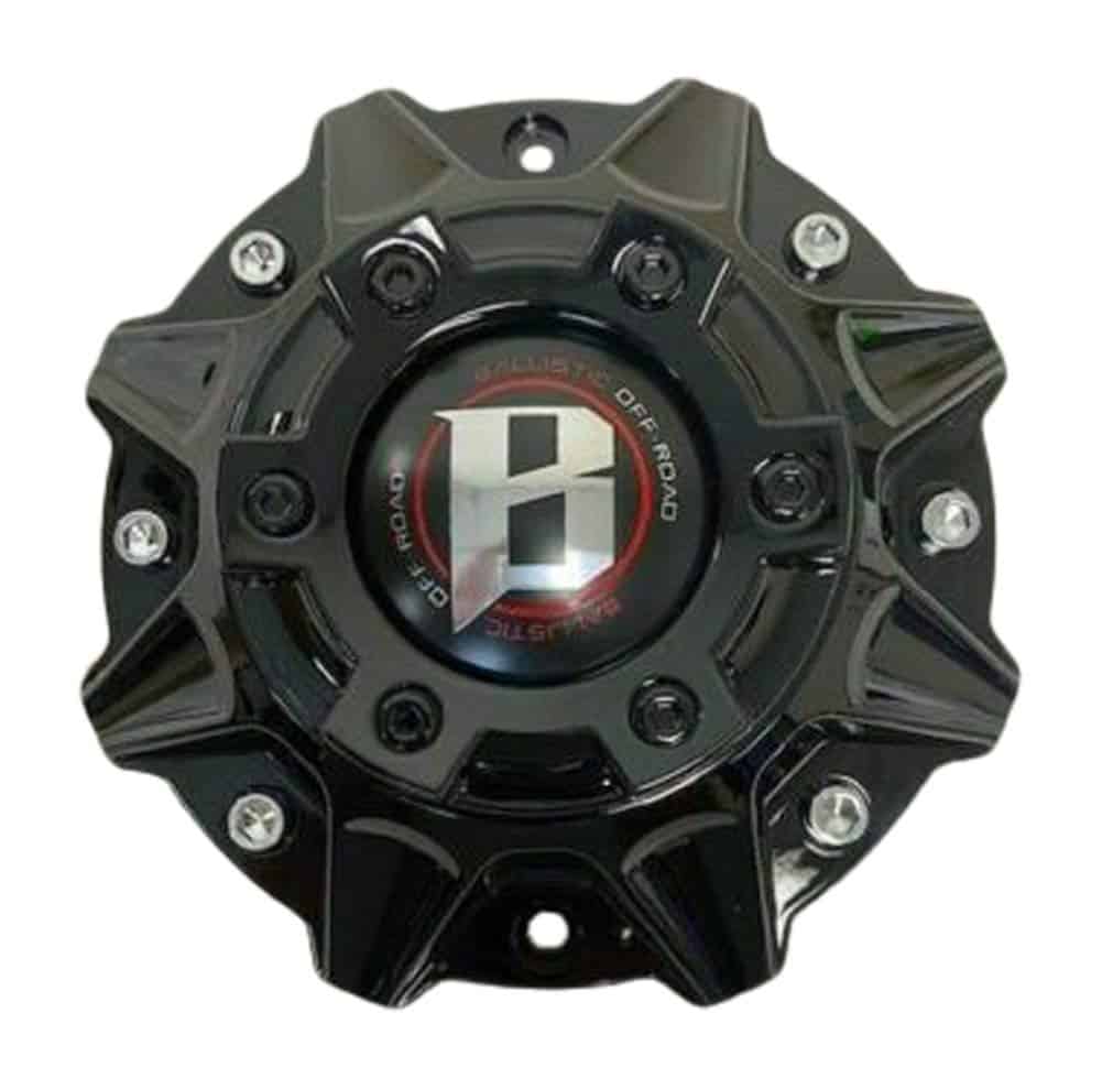 Centro de rueda negro brillante Ballistic 845 Morax