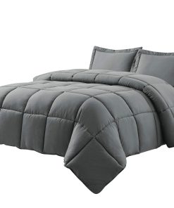 Juego de Edredón Alternativo de 3 Piezas Todo el Año y