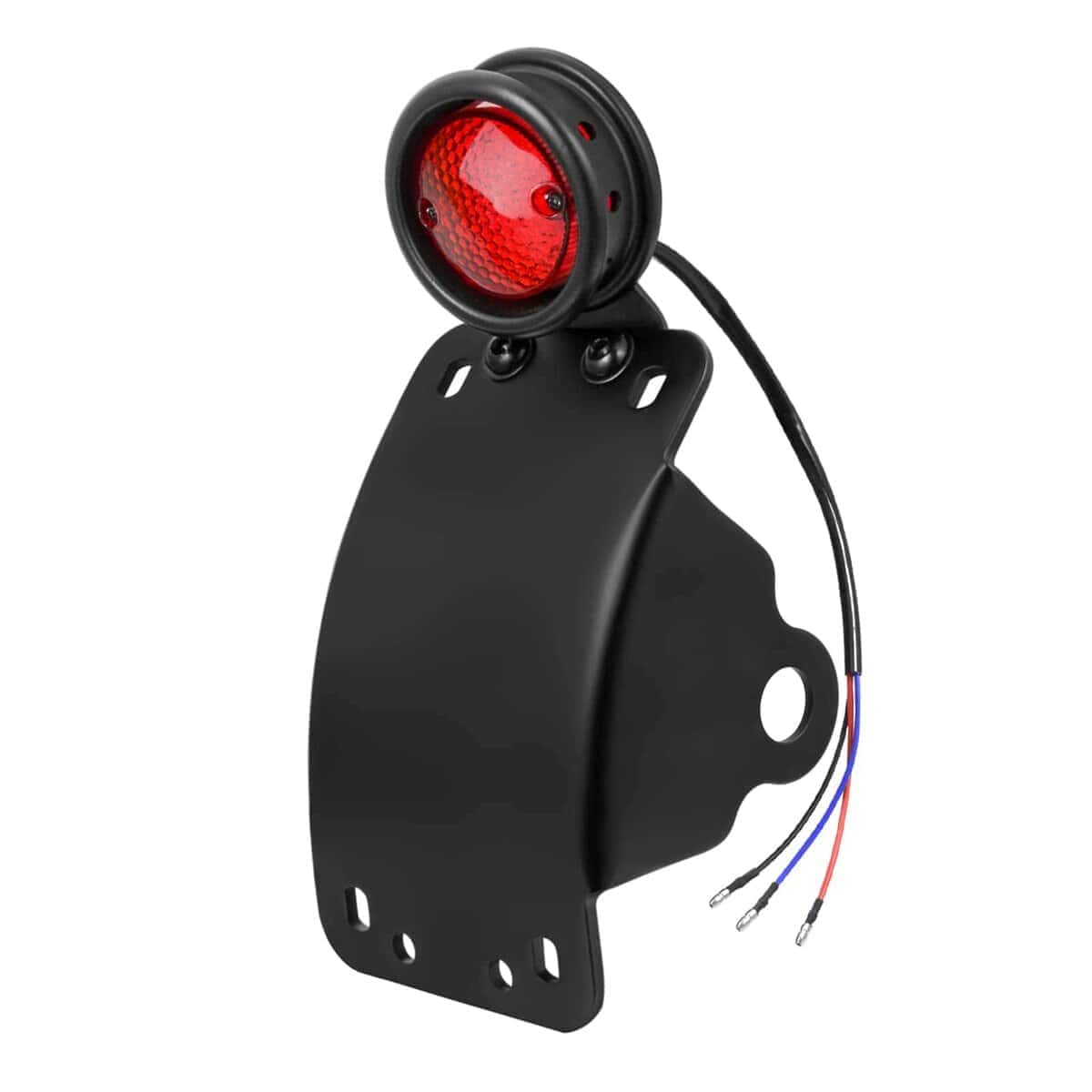 Amazicha 3/4" Luz de Freno Trasera LED para Motocicleta con
