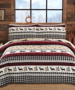 Set de Edredones CHESITY Tamaño Queen Lodge Bedspread