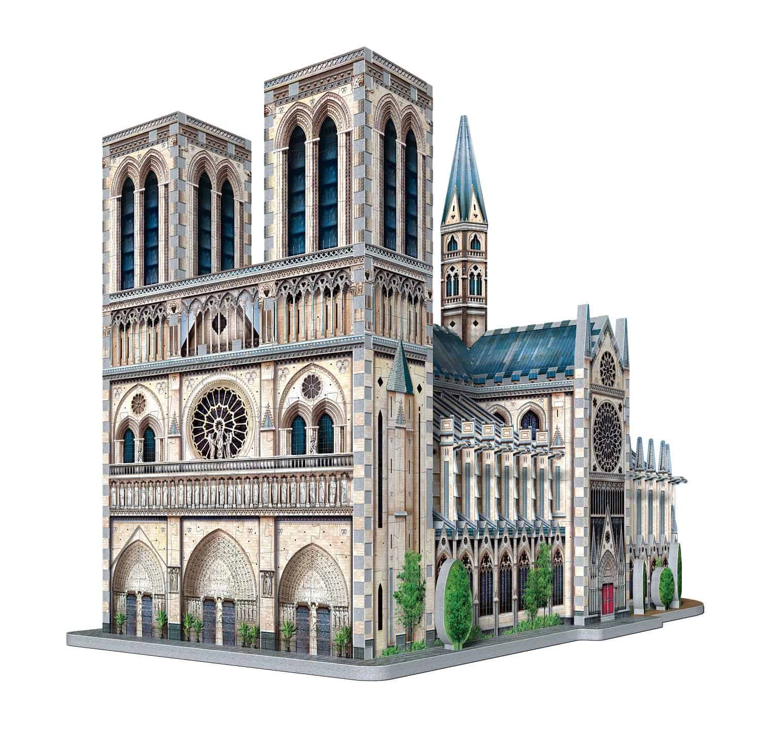 Rompecabezas 3D Notre-Dame de Paris - 830 Piezas - Imagen 3