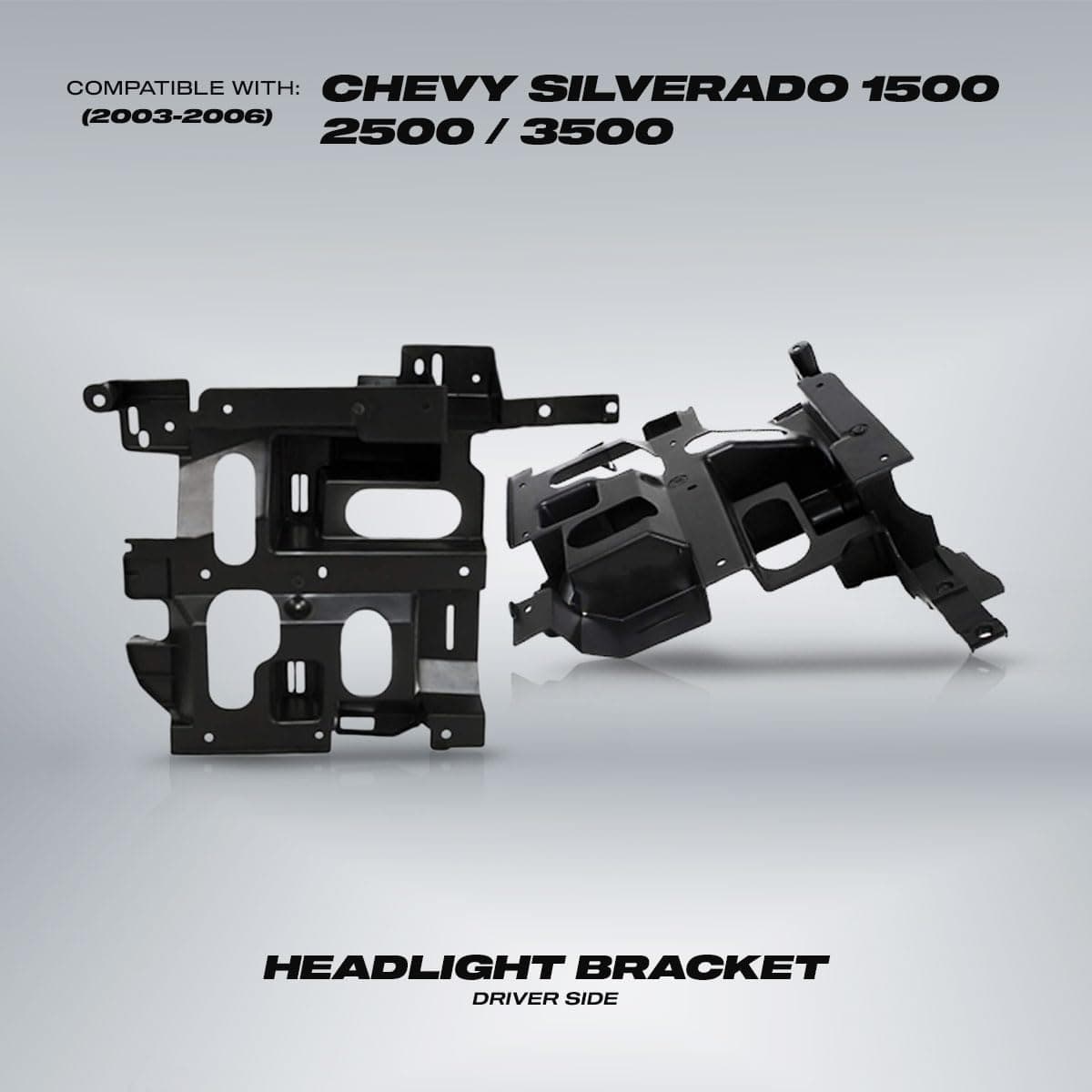Soporte de faro para Chevy Silverado 1500 / 2500 / 3500 - Imagen 8