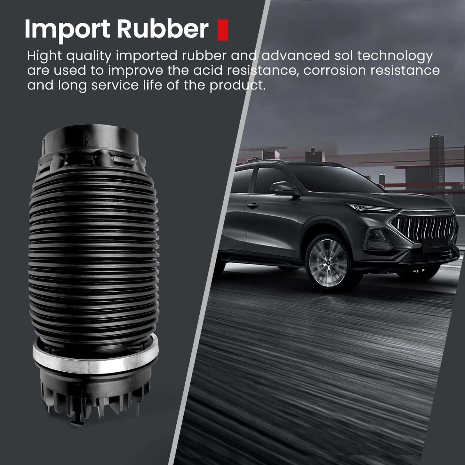 Bolsa de resorte de suspensión trasera Vigor compatible con - Imagen 5