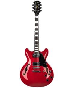 Guitarra Eléctrica de Cuerpo Semi-Hueco Escala Completa