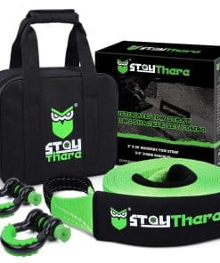 Stay There 3'' x 30 pies Juego de Correa de Remolque