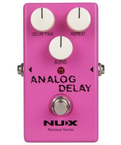 Pedal de Efecto de Retardo Analógico NUX 100% circuito