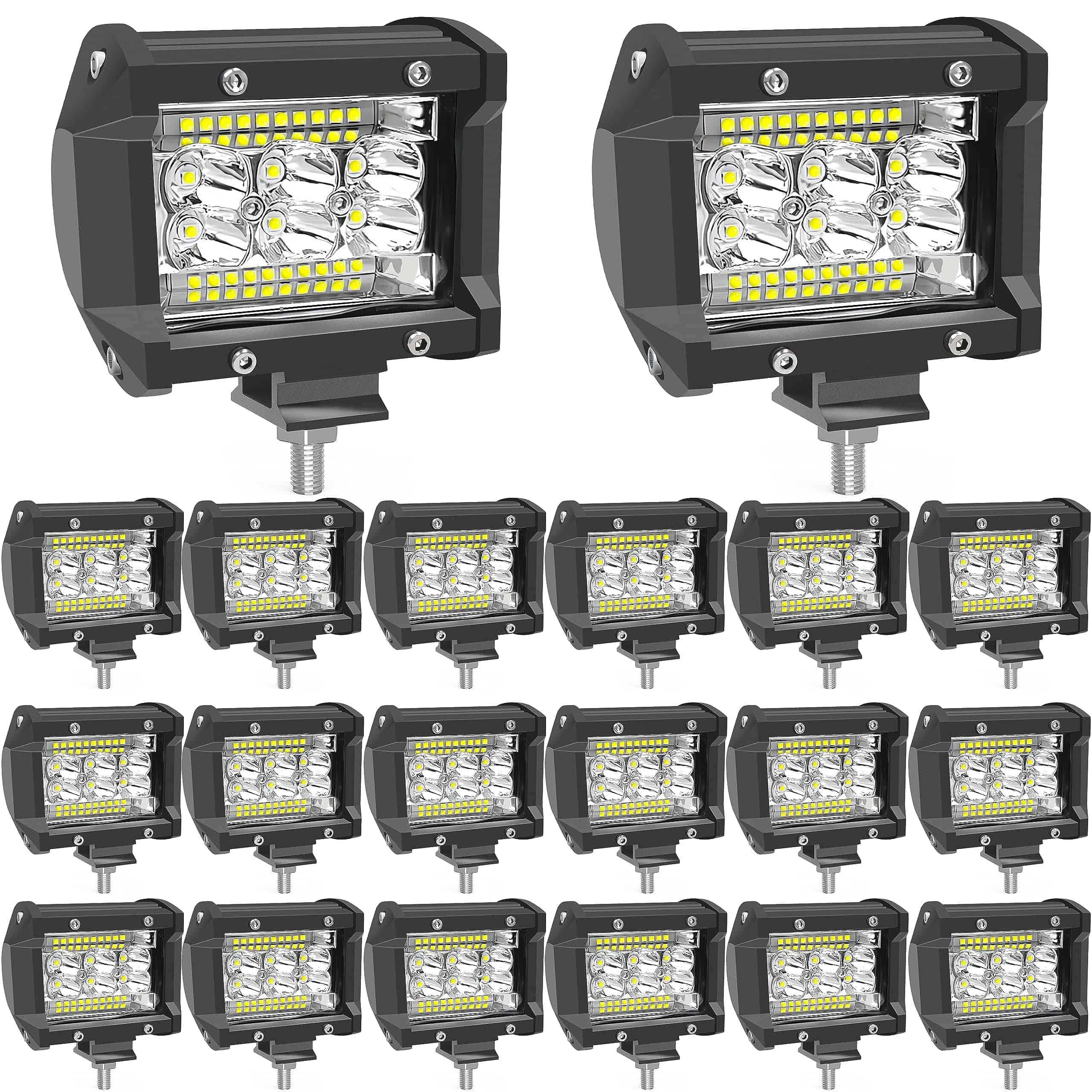 San-Young Luces LED para Camión 4 Pulgadas 78W Barra de Luz