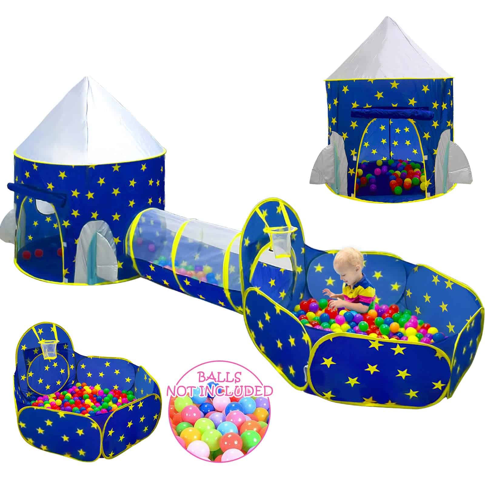 PigPigPen 3pc Tienda de Juegos para Niños con Caja de