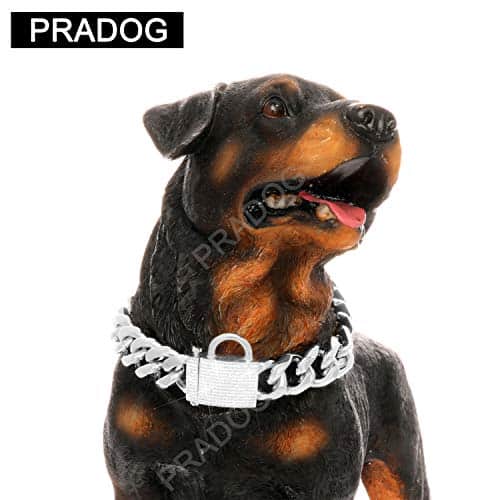 Collar de Perro PRADOG de Acero Inoxidable con Cierre de - Imagen 3