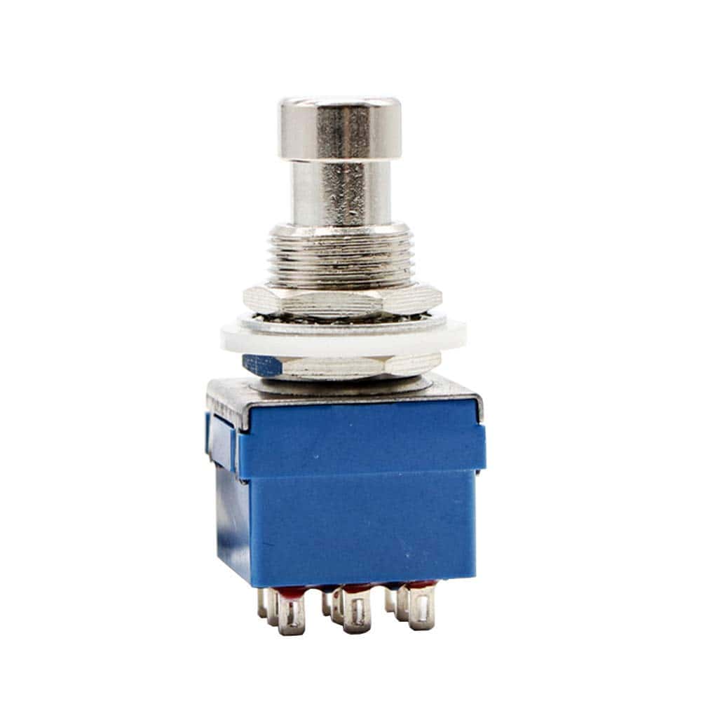 Etopars 10 X 3PDT 9 Pins Box Stomp Guitar Effect Pedal Foot - Imagen 4