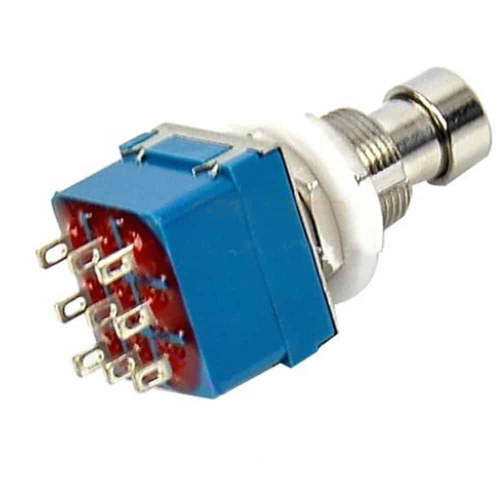 Interruptor de pedal de efecto para guitarra ESUPPORT 3PDT - Imagen 3