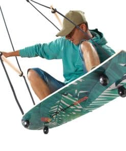 Gentle Booms Sports Skateboard Swing, 29.7x9.5 pulgadas