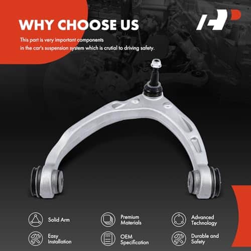 A-Premium Brazo de Control Superior Izquierdo Delantero, - Imagen 6